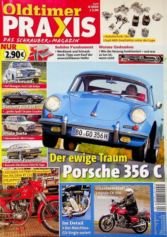 Deckblatt Oldtimer Praxis (04/2020)